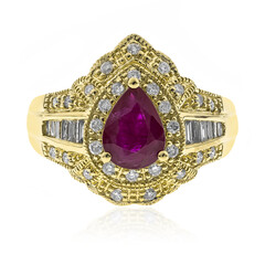 Bague en or et Rubis de Birmanie (AMAYANI)