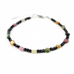 Bracelet en argent et Tourmaline