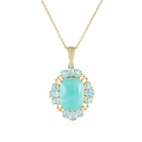 Collier en argent et Amazonite