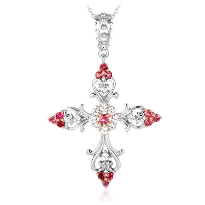 Collier en argent et Tourmaline rose (Dallas Prince Designs)