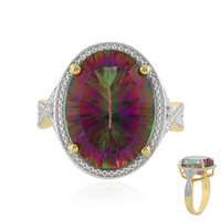 Bague en argent et Quartz mystique