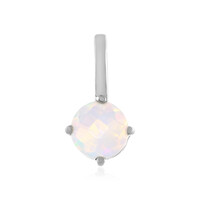 Pendentif en argent et Opale Welo