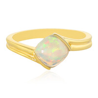 Bague en argent et Opale Welo