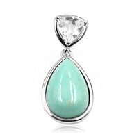 Pendentif en argent et Turquoise de Tyrone
