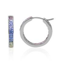 Boucles d'oreilles en or et Saphir bleu (Estée Collection)