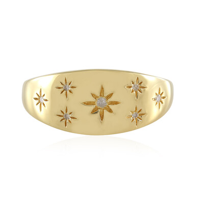Bague en argent et Diamant I2 (I)