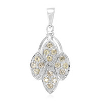 Pendentif en argent et Topaze impériale