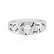 Bague en argent et Saphir blanc (Adela Silber)