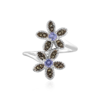 Bague en argent et Tanzanite