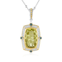 Collier en argent et Quartz de l'Ouro Verde (Dallas Prince Designs)