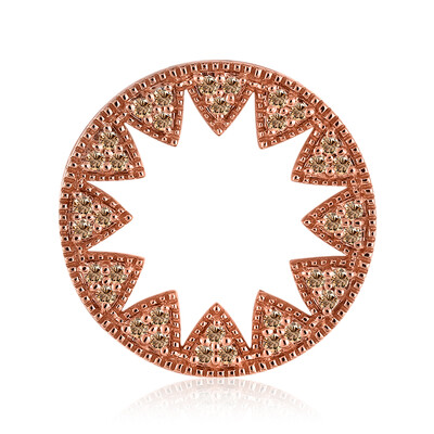 Pendentif en or et Diamant rose de France SI1 d'Argyle  (Annette)