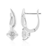 Boucles d'oreilles en argent et Quartz Herkimer (Pallanova)