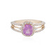 Bague en or et Saphir Luc Yen non chauffé (AMAYANI)