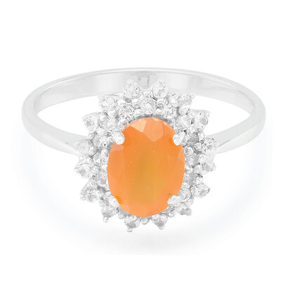 Bague en argent et Cornaline