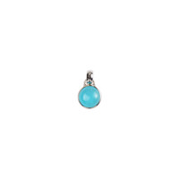 Pendentif en argent et Amazonite