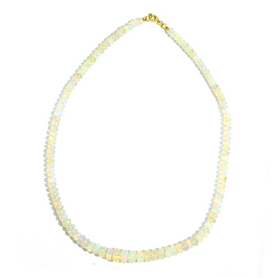 Collier en or et Opale Welo