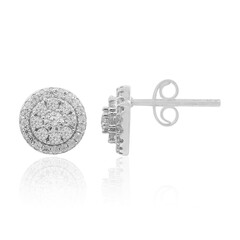 Boucles d'oreilles en argent et Zircon