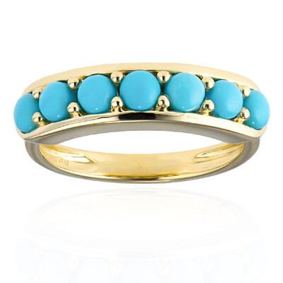 Bague en argent et Turquoise Sleeping Beauty