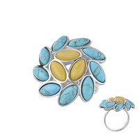 Bague en argent et Turquoise