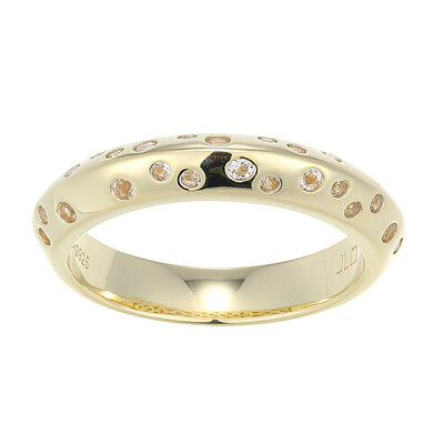 Bague en argent et Topaze blanche (Adela Silber)