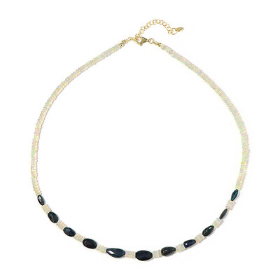 Collier en argent et Opale Mezezo