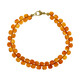 Bracelet en argent et Cornaline (CUSTODANA)