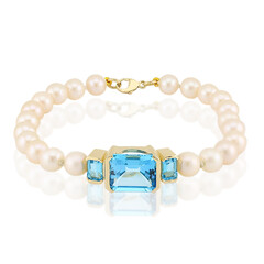 Bracelet en or et Topaze de Marambaia (Michelle Albala)