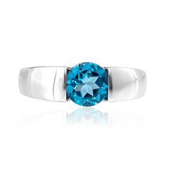 Bague en argent et Topaze de Marambaia