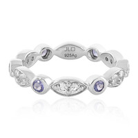 Bague en argent et Tanzanite