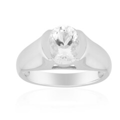 Bague en argent et Quartz Herkimer (Pallanova)