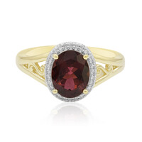 Bague en or et Rubellite (Tenner Diniz)