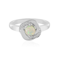 Bague en argent et Opale Welo