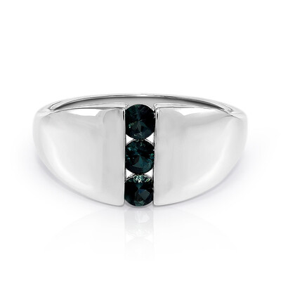 Bague en argent et Indicolite