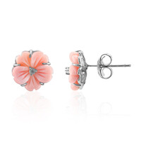 Boucles d'oreilles en argent et Nacre