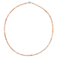 Collier en argent et Pierre du Soleil