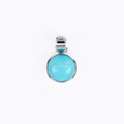 Pendentif en argent et Amazonite