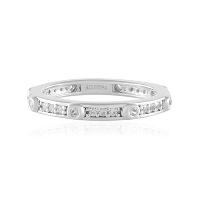 Bague en argent et Zircon
