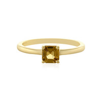 Bague en argent et Tourmaline néon du Nigeria