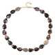 Collier en argent et Rhodonite