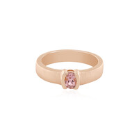 Bague en argent et Tourmaline rose