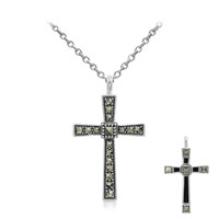 Collier en argent et Marcassite