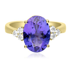 Bague en or et Tanzanite AAA (CIRARI)