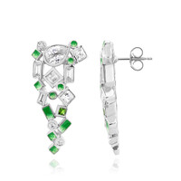Boucles d'oreilles en argent et Zircon (SAELOCANA)