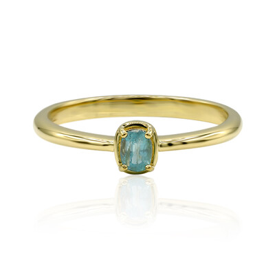 Bague en or et Grandidierite (AMAYANI)