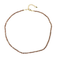 Collier en argent et Zircon rose
