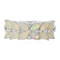 Bague en argent et Opale Welo