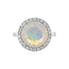 Bague en argent et Opale Welo