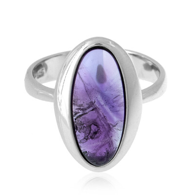 Bague en argent et Améthyste (dagen)