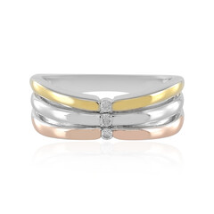 Bague en argent et Diamant I3 (J)