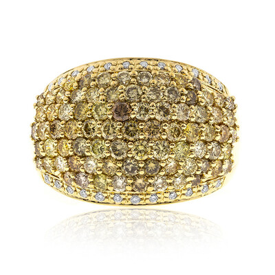 Bague en or et Diamant fancy SI2 (CIRARI)
